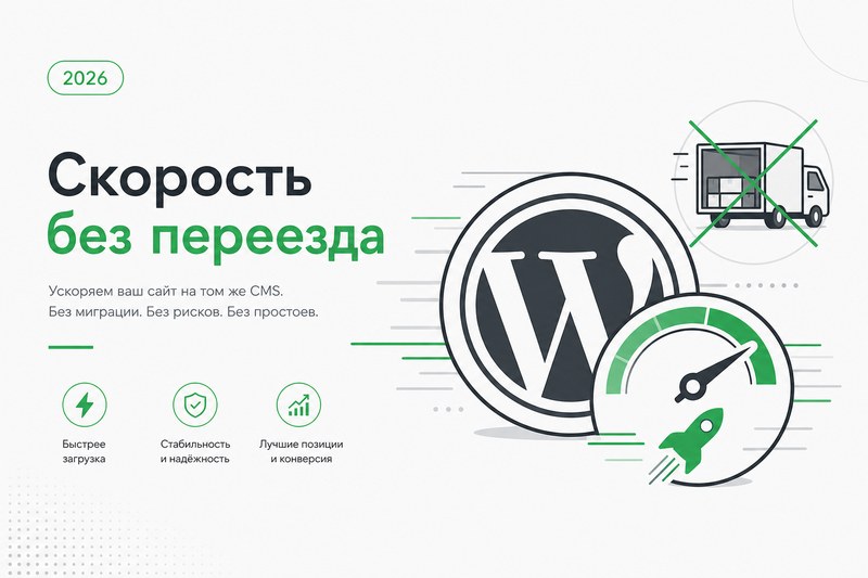 Ускорение WordPress с Elementor без смены CMS