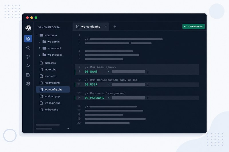 Настройка wp-config.php WordPress