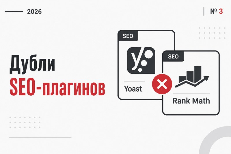 Дублирующие SEO-плагины WordPress