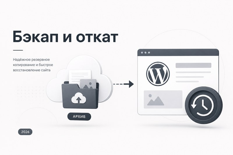 Проверка восстановления бэкапа WordPress