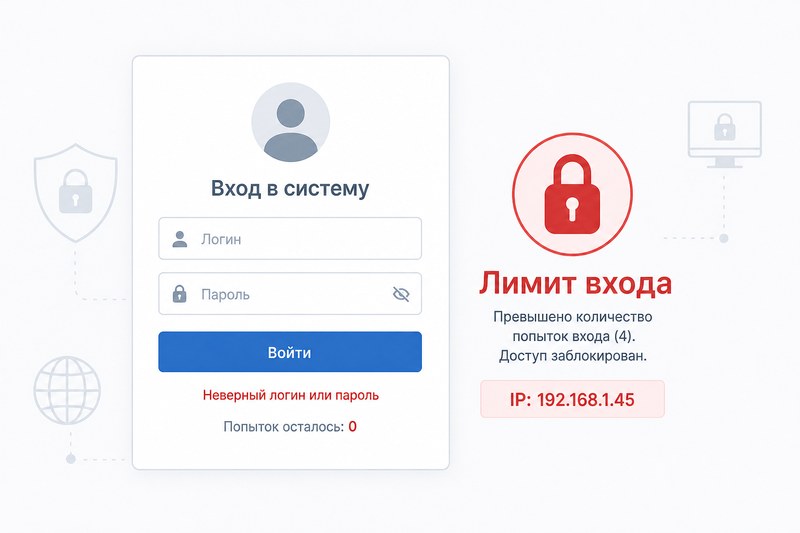Лимит попыток входа в WordPress