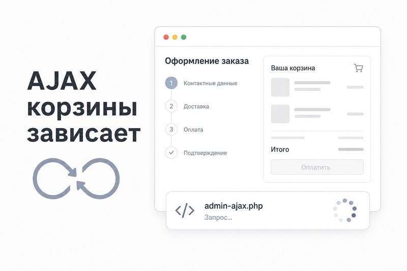 Медленный AJAX корзины WooCommerce