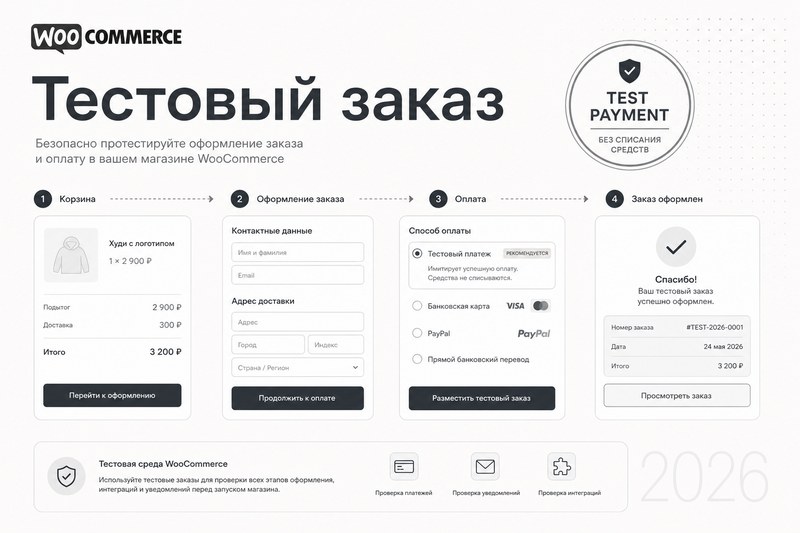 Проверка WooCommerce после обновления WordPress