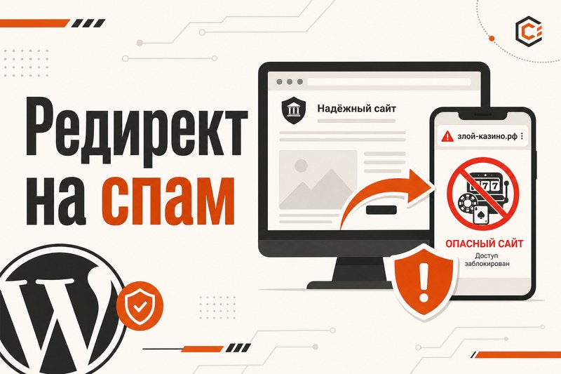 WordPress перенаправляет на спам-сайт: что делать