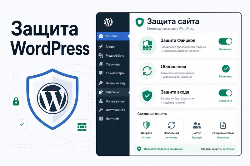Безопасность WordPress: чек-лист защиты на 30 минут