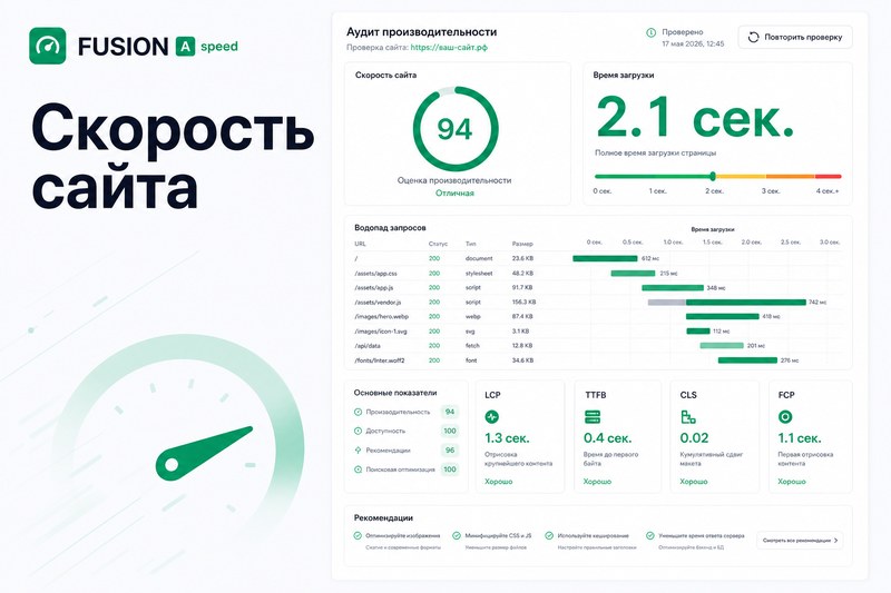 Быстрая проверка скорости